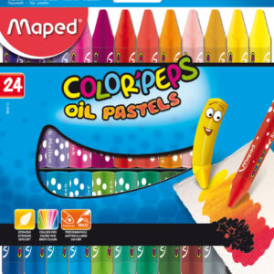 CRAYONES MAPED AL OLEO X 24 UN ESTUCHE