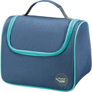 LUNCH BAG MAPED ORIGINS VERDE AZUL