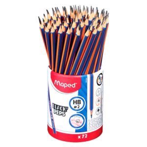 LAPIZ GRAFITO MAPED NAVY X 72 UN HB TUBO