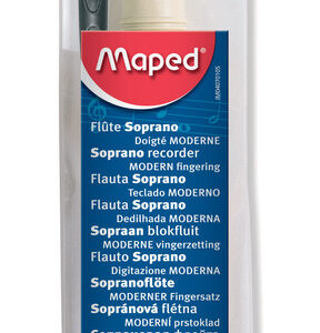 FLAUTA MODERNA MAPED PLASTICA ESTUCHE PLASTICO