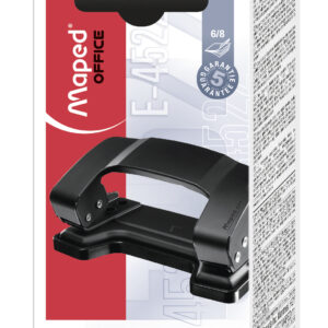 PERFORADORA MAPED METALICA ESSENTALS 6/8 HJ 2 AGUJEROS CAJA