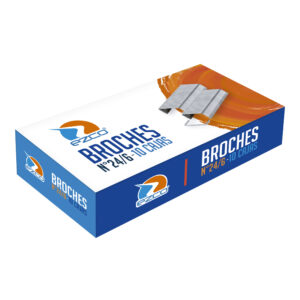 BROCHES EZCO Nº 24/6 CAJA X 1000 UN