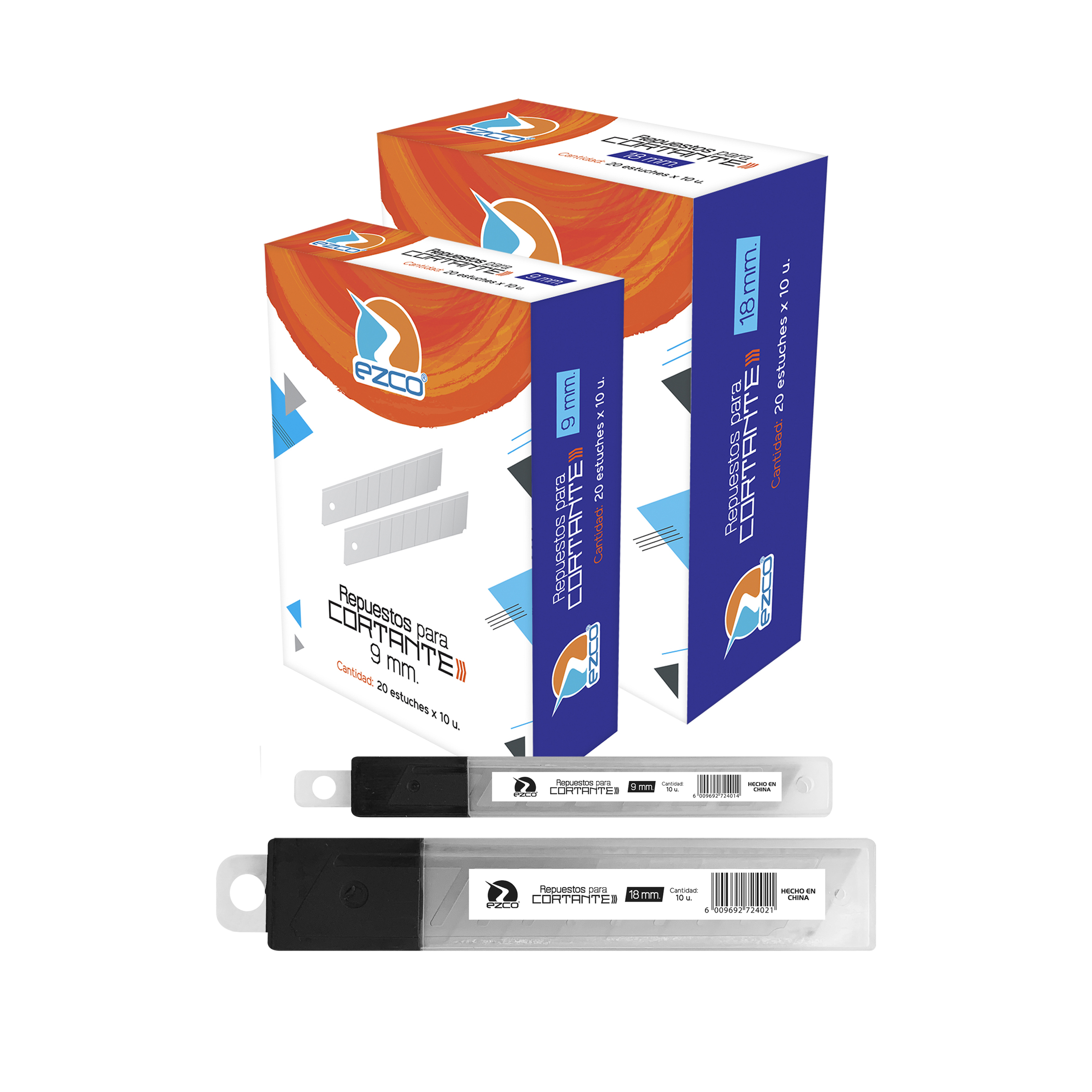 REPUESTO EZCO PARA CORTANTE 9MM TUBO PLASTICO X 10 UN