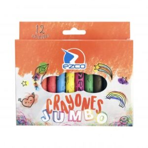 CRAYONES EZCO JUMBO X 12 UN 11MM