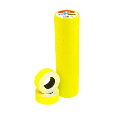 ETIQUETAS EZCO PRECIO AMARILLA X 10 ROLLOS