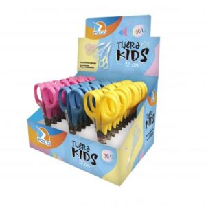 TIJERA EZCO KIDS 12CM DISPLAY X 30 UN