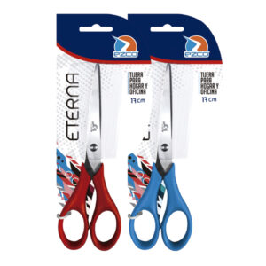 TIJERA EZCO ETERNA 17CM BLISTER X 12 UN