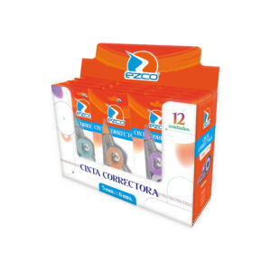 CINTA EZCO CORRECTORA 5MM X 6MTS X 12 UN