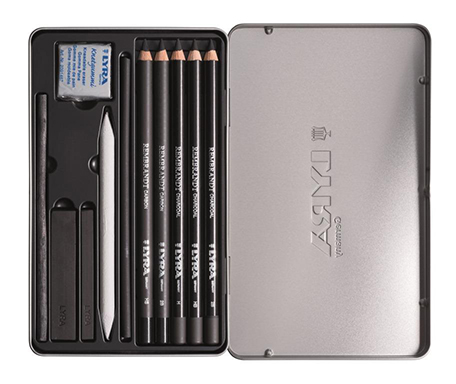 SET LYRA CHARCOAL X 11 PIEZAS