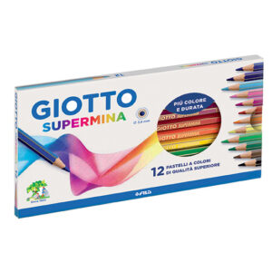 LAPICES COLORES GIOTTO SUPERMINA X 12