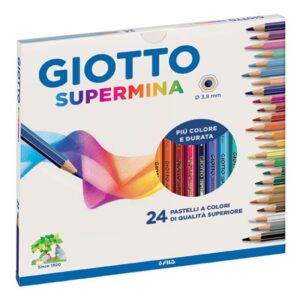LAPICES COLORES GIOTTO SUPERMINA X 24