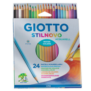 LAPICES COLORES GIOTTO STILNOVO ACUARELABLE 24