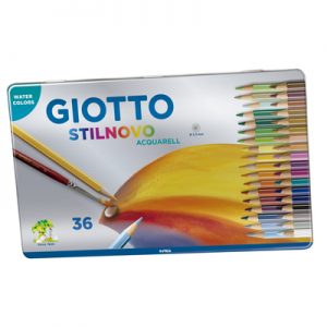 LAPICES COLORES GIOTTO STILNOVO ACUARELABLE 36 LATA