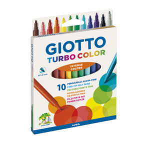 MARCADOR GIOTTO TURBO COLOR 10 COLORES