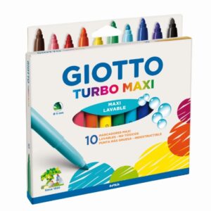 MARCADOR GIOTTO TURBO MAXI 10 COLORES