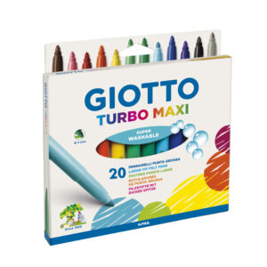 MARCADOR GIOTTO TURBO MAXI 20 COLORES