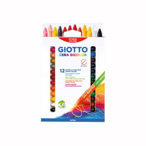CRAYONES GIOTTO MAXI BICOLOR 24 COLORES