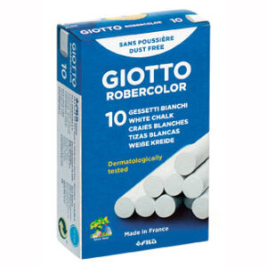 TIZA GIOTTO ROBERCOLOR BLANCA X 10 UN