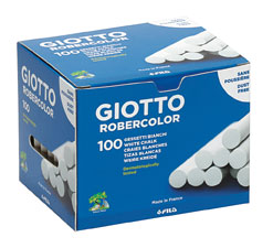 TIZA GIOTTO ROBERCOLOR BLANCA X 100 UN