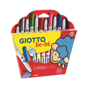 MARCADOR GIOTTO BEBE 12 COLORES