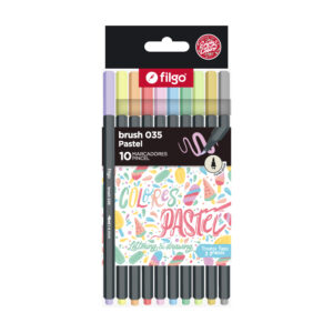 MARCADOR FILGO BRUSH 035 ESTUCHE X 10 UN PASTEL