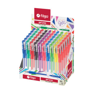 ROLLER FILGO GEL POP SURTIDO DISPLAY X 60 UN