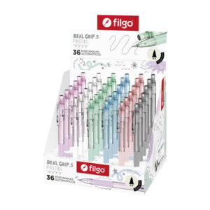 PORTAMINAS FILGO REALGRIP 0.5 SURTIDO DISPLAY X 36 UN