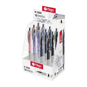 PORTAMINAS FILGO H-205 0.5 ZERO SURTIDO DISPLAY X 12 UN