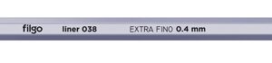MICROFIBRA FILGO LINER 038 0.4 VERDE CAJA X 10 UN