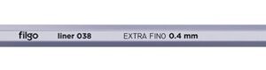 MICROFIBRA FILGO LINER 038 0.4 MARRON CAJA X 10 UN