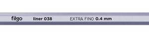 MICROFIBRA FILGO LINER 038 0.4 CELESTE CAJA X 10 UN