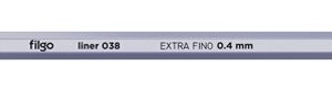 MICROFIBRA FILGO LINER 038 0.4 TURQUESA CAJA X 10 UN