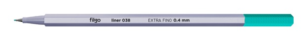 MICROFIBRA FILGO LINER 038 0.4 TURQUESA CAJA X 10 UN