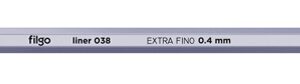 MICROFIBRA FILGO LINER 038 0.4 VERDE OLIVA CAJA X 10 UN