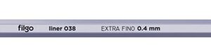 MICROFIBRA FILGO LINER 038 0.4 NATURAL CAJA X 10 UN
