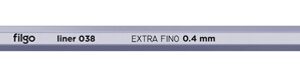 MICROFIBRA FILGO LINER 038 0.4 FUCSIA CAJA X 10 UN