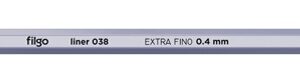 MICROFIBRA FILGO LINER 038 0.4 VERDE AGUA CAJA X 10 UN