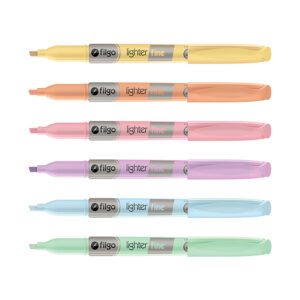 RESALTADOR FILGO LIGHTER FINE VERDE PASTEL X 12 UN