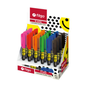 ROLLER ESCOLAR FILGO S-MILE X 24 UN SURTIDO DISPLAY