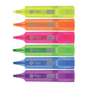 RESALTADOR FILGO TEXT MARKER X 12 UN VIOLETA FLUO