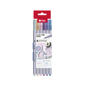 MICROFIBRA FILGO LINER 038 0.4 MUTE ESTUCHE X 6