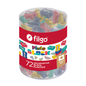 SACAPUNTA FILGO PINTO BLOCK SURTIDO DISPLAY X 72