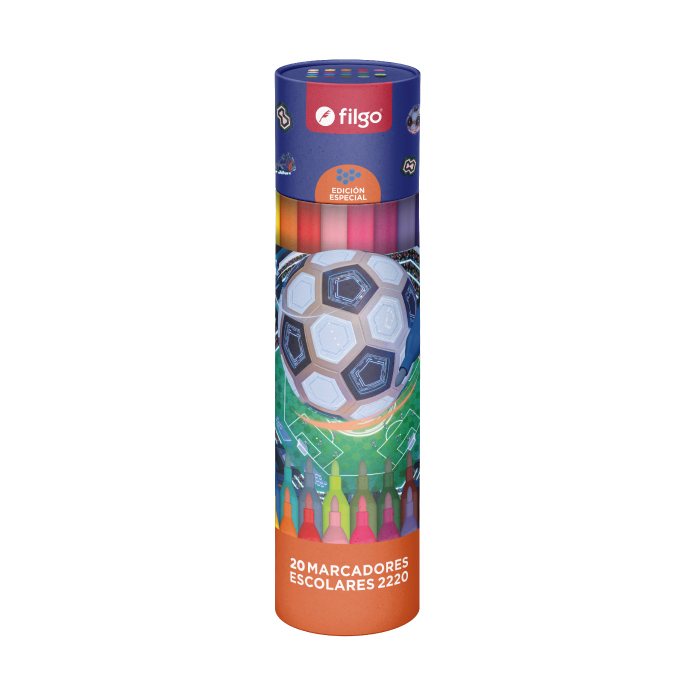 MARCADOR FILGO PINTO 2220 X 20 UN FTSIA FUTBOL