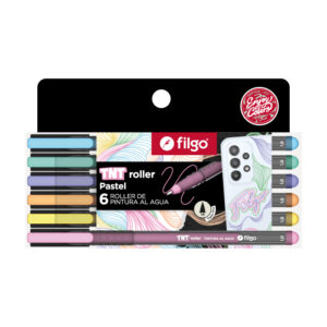 ROLLER FILGO TNT PINTURA AL AGUA X 6 UN PASTEL