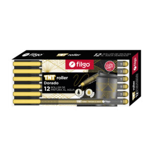 ROLLER FILGO TNT PINTURA AL AGUA X 12 UN ORO
