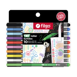ROLLER FILGO TNT PINTURA AL AGUA X 10 UN SURTIDO