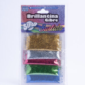 BRILLANTINA SIFAP GIBRE SURTIDO X 5 BOLSA 4 GR