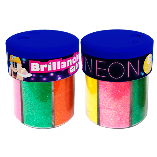 BRILLANTINA SIFAP GIBRE POTE X 6 COLOR NEON