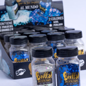 BRILLANTINA SIFAP C/ FORMA POTE 25 GR AZUL - PERLADO