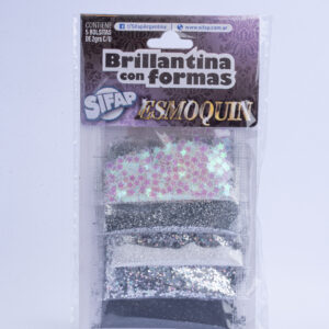 BRILLANTINA SIFAP C/ FORMAS ESMOQUIN X 5 UN